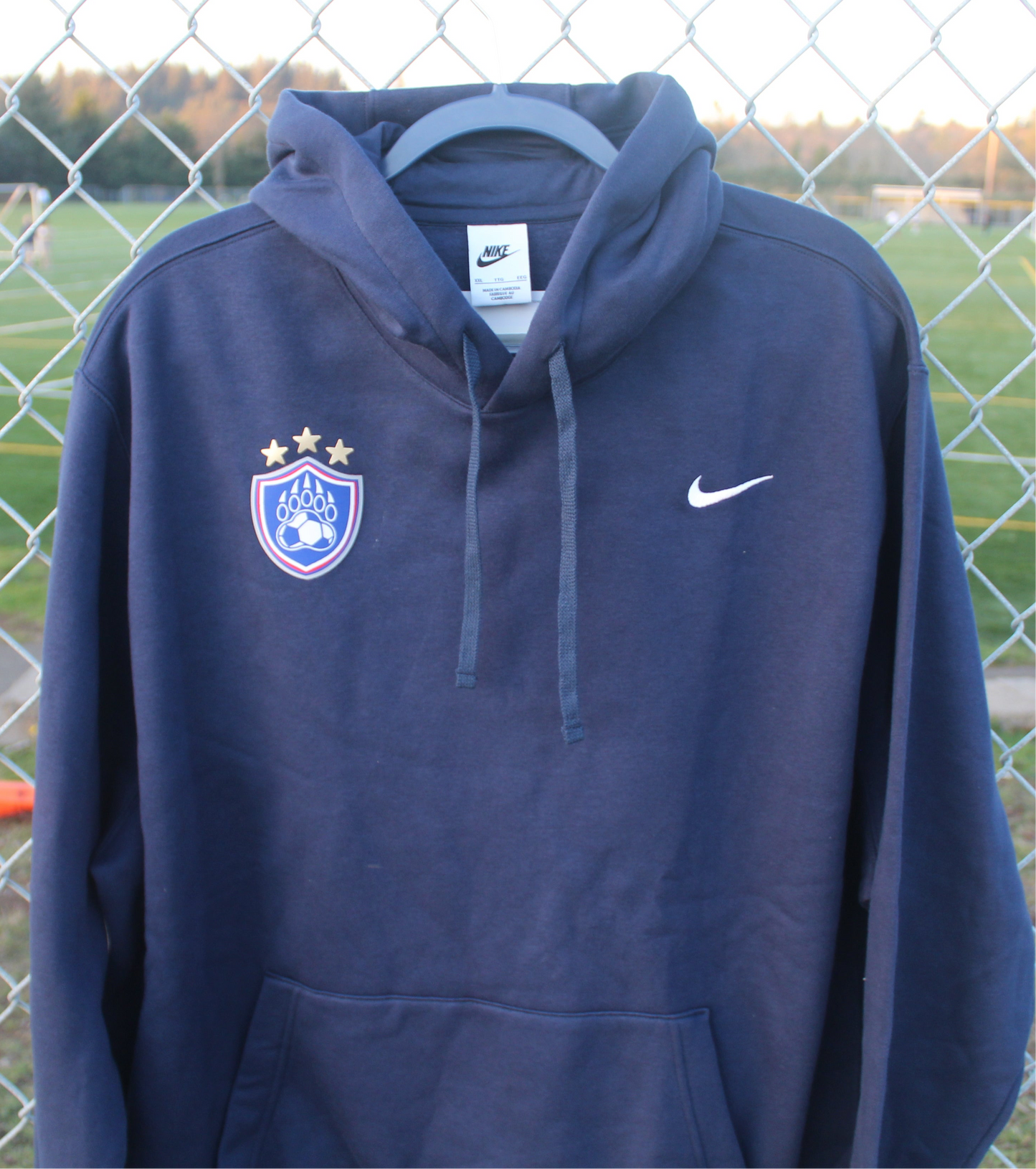 Sudadera con capucha de tejido polar Nike Club